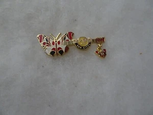 Hard Rock Cafe pin San Diego Butterfly Dangle Guitar Series 2007 - Picture 1 of 1