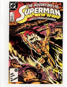 The Adventures of Superman #432 DC Comics Direct Very Good Paper or Plastic - Picture 1 of 2