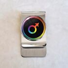 Choose a Gender LGBT Lesbian Gay Bisexual Trans Stainless Steel Money Clip
