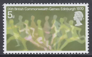 Sg832y 1970 5d Commonwealth Games Phosphor Omitted UNMOUNTED MINT - Picture 1 of 1
