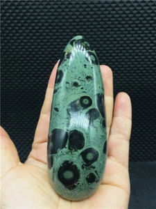 273g  Good dark green monkey bread crocodile green wand point treatment  S896 - Picture 1 of 8