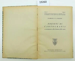 Emiliani Papocchia Nozioni di cartografia e avviamento alla lettura delle carte - Imagen 1 de 8