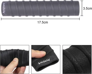 Kayak Paddle Grips Non-Slip Zip up Silicone Wraps for Take-Apart Paddles - Picture 1 of 1