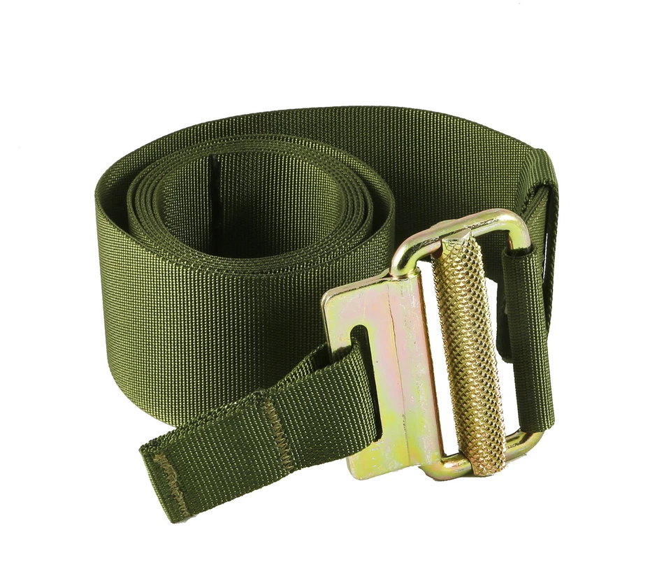 Cinturón Militar Verde Oliva UKOM - 100% Fabricado En El Reino Unido - Táctico - Imagen 1 de 1