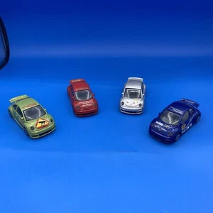 1:43 Burago Diecast VOLKSWAGEN BEETLE CUP RACE CAR Lot Of 4 - Picture 1 of 12