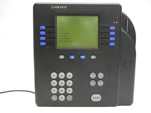 Kronos 4500 Terminal Abzeichen Zeituhr, erweiterter Speicher, 8602800-501 getestet - Bild 1 von 1