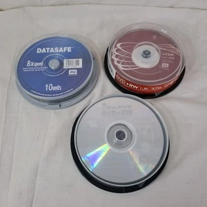 27 x DVD+RW Blank Recordable Rewritable Discs - TDK, Datasafe & Mr.DVD SEE PICS - Afbeelding 1 van 21