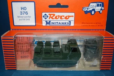 Roco Minitanks 376 - Minenwerfer auf M 548 scala  1/87 - Immagine 1 di 3