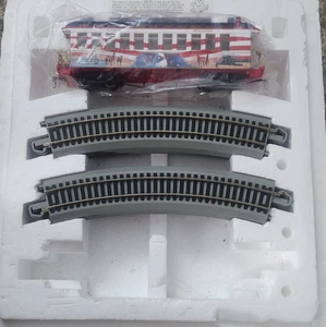 Bachman Hawthorne village On30 Glory / majesty observation w 8 piece curve track - Picture 1 of 3