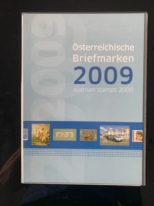 AUSTRIA 2009 COMPLETE COMMEMORATIVE MNH STAMPS YEAR SET / PACK 40 STAMPS & 9 M/S - Picture 1 of 5