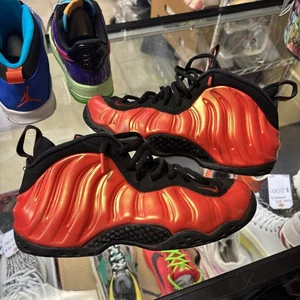 Größe 8 - Nike Air Foamposite One "Habanero Red" gebraucht ohne Karton Schlägel Herren - Bild 1 von 10