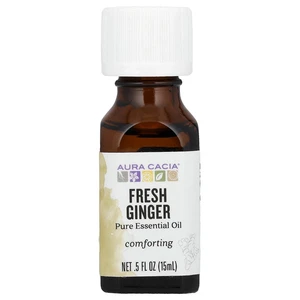 Aura Cacia, 100% Pure Essential Oil, Fresh Ginger, .5 fl oz - Picture 1 of 3
