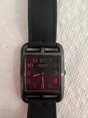 HERMES Cape Cod GM Shadow CC3.711 black Dial Quartz Boy's Watch_908807 - Image 1 of 4