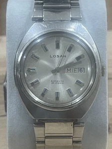 Vintage Losan Automatic Uhr | Swiss ETA 2780 | 70er Jahre - 38,6mm - Bild 1 von 6