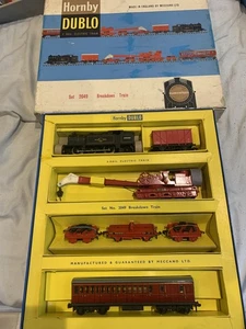 Hornby Dublo 2049 Breakdown Train Set 2-Rail Boxed. - Picture 1 of 8