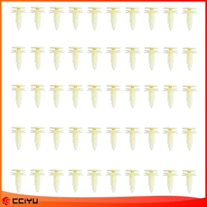 Fender Retainer 50x Nylon Rivets fasteners carclips for GMC Chevrolet#10285935 - Picture 1 of 7