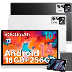 10 inch Tablet (newest model) 5-hour battery life 16GB+256GB Android 14 5G WiFi - Picture 1 of 13
