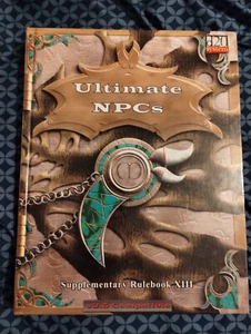 Mongoose d20 RPG Ultimate NPC's EX/NM - Picture 1 of 1