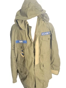 USAF Military Field Vintage Jacket Vietnam Era 60s Air Force Jacket - Picture 1 of 12