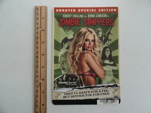 ZOMBIE STRIPPERS - JENNA JAMESON - BLOCKBUSTER VIDEO BACKER CARD 5"X8" - NO MOVIE - Bild 1 von 3