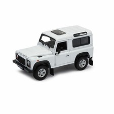 Welly 22498 Land Rover Defender White Scale 1:24 Model Car New! °