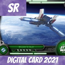 Topps Star Wars Card Trader mission to Talay fantasy flight green 2021 Digital