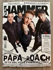 METAL HAMMER Magazine December 2024 PAPA ROACH 25 Years NU METAL MAYHEM Bullet - Picture 1 of 1