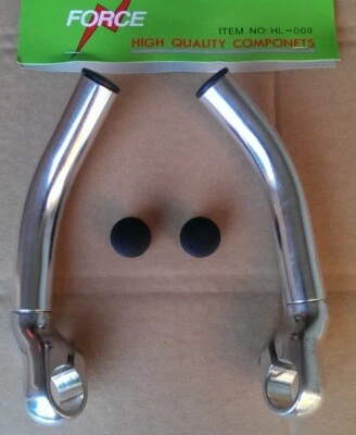 Force Aluminium Barends, angolo regolabile, argento, NUOVO, retrò - Immagine 1 di 2