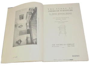 The Story of American Furniture Thomas Ormsbee 1943 MACMILLAN CO Art Deco Vintage - Bild 1 von 5