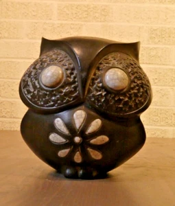 Mid Century Modern FREEMAN & McFARLIN POTTERIES Art Owl Sculpture MCM - Picture 1 of 10