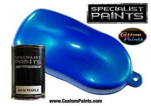 Pint of Base Pearlz - Oriental Blue - Urethane Based, Automotive, Pearl, Auto - Picture 1 of 1