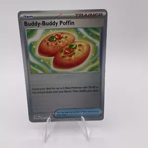 Pokemon TCG Buddy-Buddy Poffin 101/131 (Poke Ball Pattern) Prismatic Evolutions - Picture 1 of 3