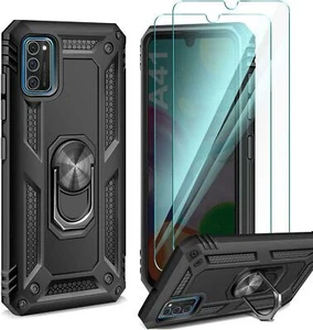 Pour Samsung A12 S20 FE 5G A21S M31 A42 A71 Coque De Téléphone Armor Avec Verre - Photo 1 sur 16