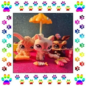 Littlest Pet Shop LPS Authentic Balloons 'N Treats Party 1471 1472 1473 Dog Cat - Picture 1 of 13