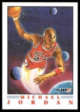 1991-92 Fleer Pro-Visions Michael Jordan Chicago Bulls #2 C07
