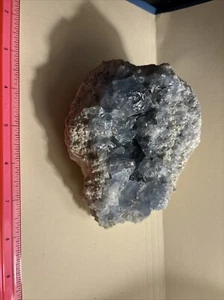 1275 Grams Celestite Cluster Rough Druzy Geode Quartz Crystal Specimen - Picture 1 of 7