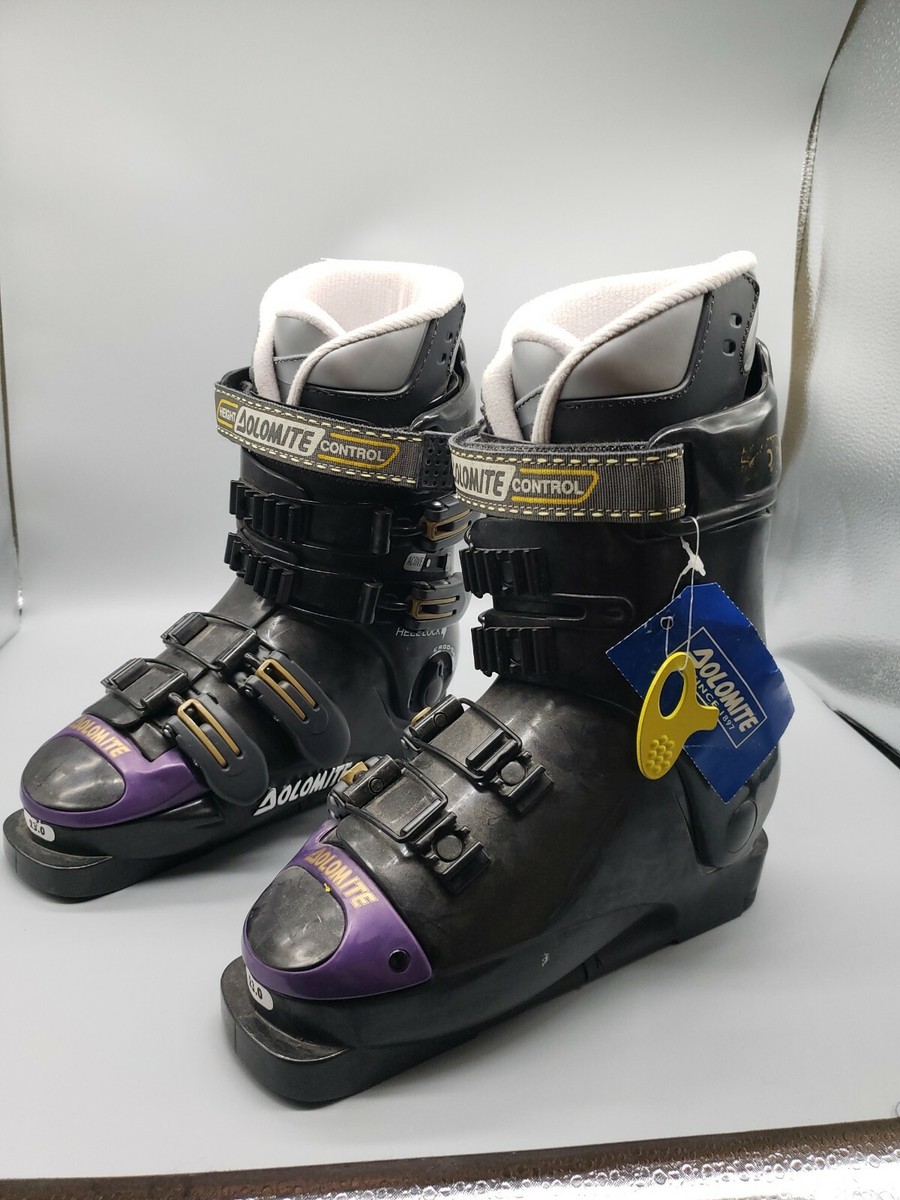 DOLOMITE 24.0-24.5 レディース スキーブーツ ソール長286 DOLOMITE 女性用スキー用ブーツ グレー DOLOMITE 24.0-24.5