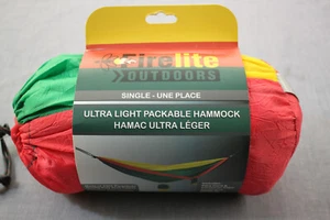 Firelite Ultra Light Packable Triple-Stitched Mildew Resistant Hammock NWT - Picture 1 of 4