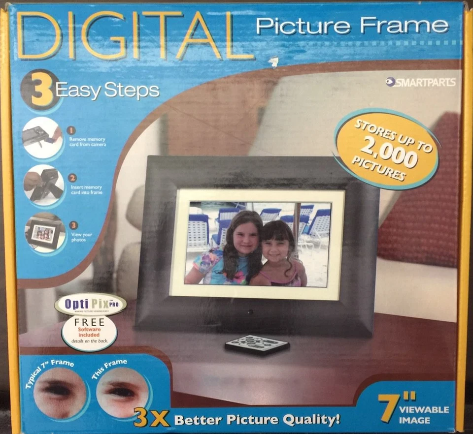 SmartParts SP70D 7-Inch Photo Frame (Black) - Image 1 of 1