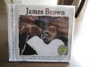 JAMES BROWN - LIVE In Concert at Chastian Park, GA. - 2002 CD Sealed New $3.95 - Imagen 1 de 2