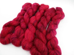 5 Lot - Colinette PARISIENNE Kid MOHAIR | 241Yds | 25Gr | Color: 94 MAGENTA - Picture 1 of 8