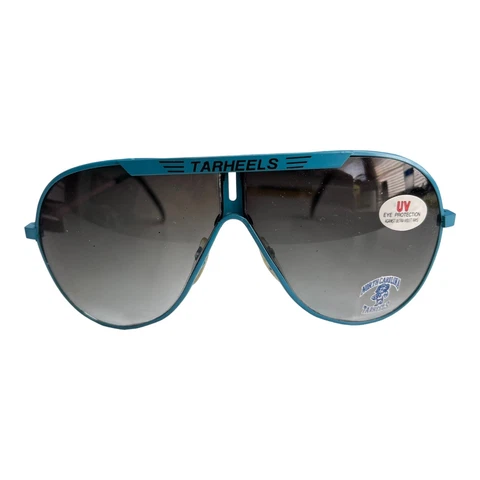 4 Pairs Retro Metal UNC North Carolina Tarheels Aviator Sunglasses Blue/White Cover
