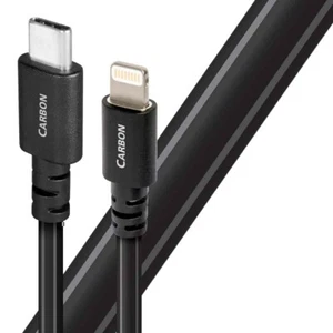 AUDIOQUEST CARBON USB CABLE TYPE C - LIGHTNING 75cm NUOVO - Picture 1 of 1