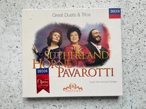 SUTHERLAND..HORNE..PAVAROTTI Duos & Trios CD - Picture 1 of 1