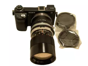 Sony E-mount adapted TAMRON 135 mm F/2.8 fast medium Telephoto Prime Lens. - Picture 1 of 12