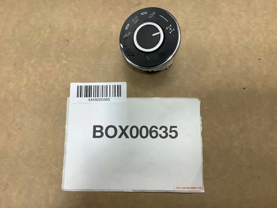 Volkswagen Touareg 2005 7L bloqueo diferencial dial interruptor control OEM+ Foto 1 de 4