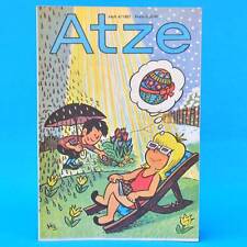 DDR Atze 4/1987 April Fix und Fax Jürgen Kieser Comic Zeitschrift B