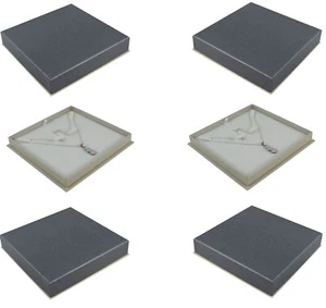 Quality Large Necklace Sets Chain Pendant Jewellery Gift Box Display Storage - Picture 1 of 7