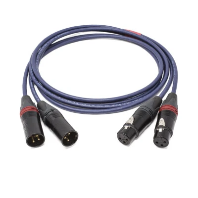 WIREWORLD LUNA 10 Coppia di cavi di segnale terminati custom XLR Neutrik