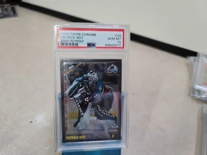 2002-03 Topps Chrome Reprints Patrick Roy (2000-01 O-Pee-Chee) #24 PSA 10 GEM - Picture 1 of 6